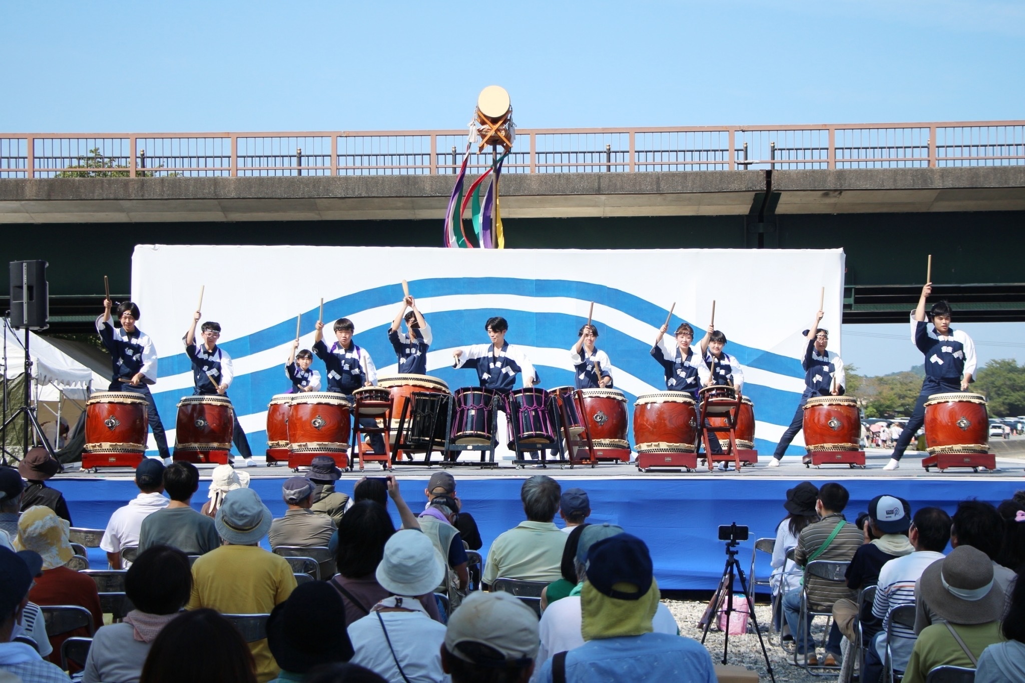 河川敷ステージ