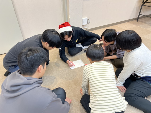 クリスマス会の様子